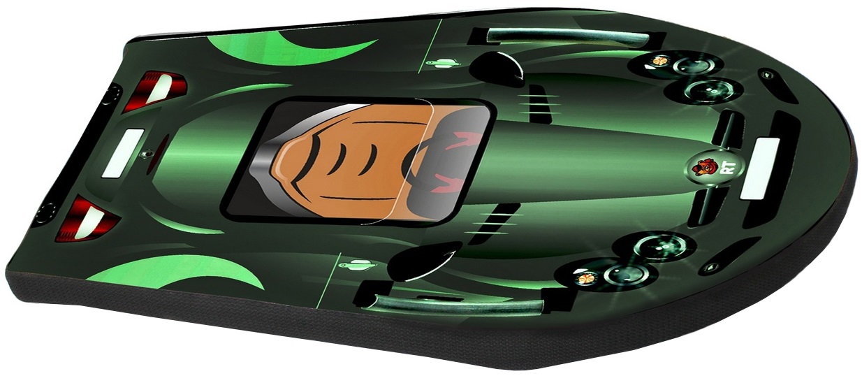Ледянка Snow auto SLR MClaren, цвет зеленый  