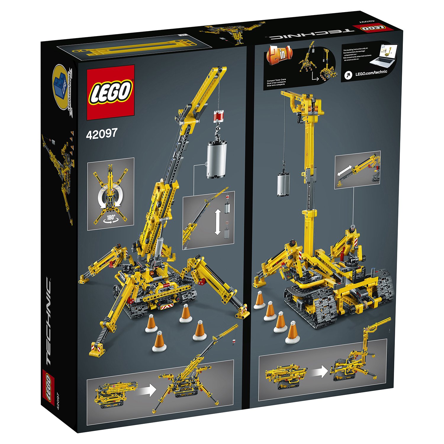 Конструктор Lego®  Техник - Компактный гусеничный кран  