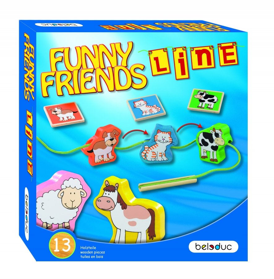 Развивающая игра - Веселые друзья  