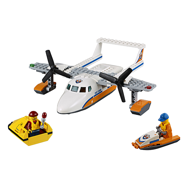 Lego City. Спасательный самолет береговой охраны  