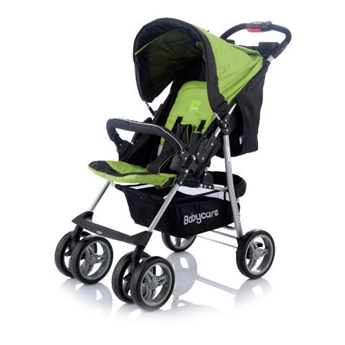 Коляска прогулочная Voyager, green Коляска прогулочная Voyager, greenДетские коляски Capella Jetem, Baby Care<br>Коляска прогулочная Voyager, green<br>