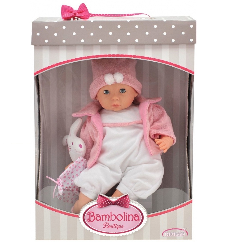 Кукла Bambolina Boutique, мягконабивная, 36 см  