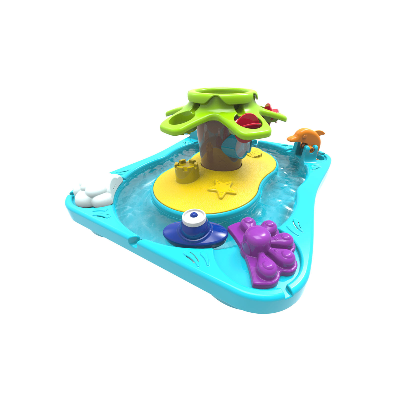 Игрушка для ванны Kidz Delight - Островок приключений  