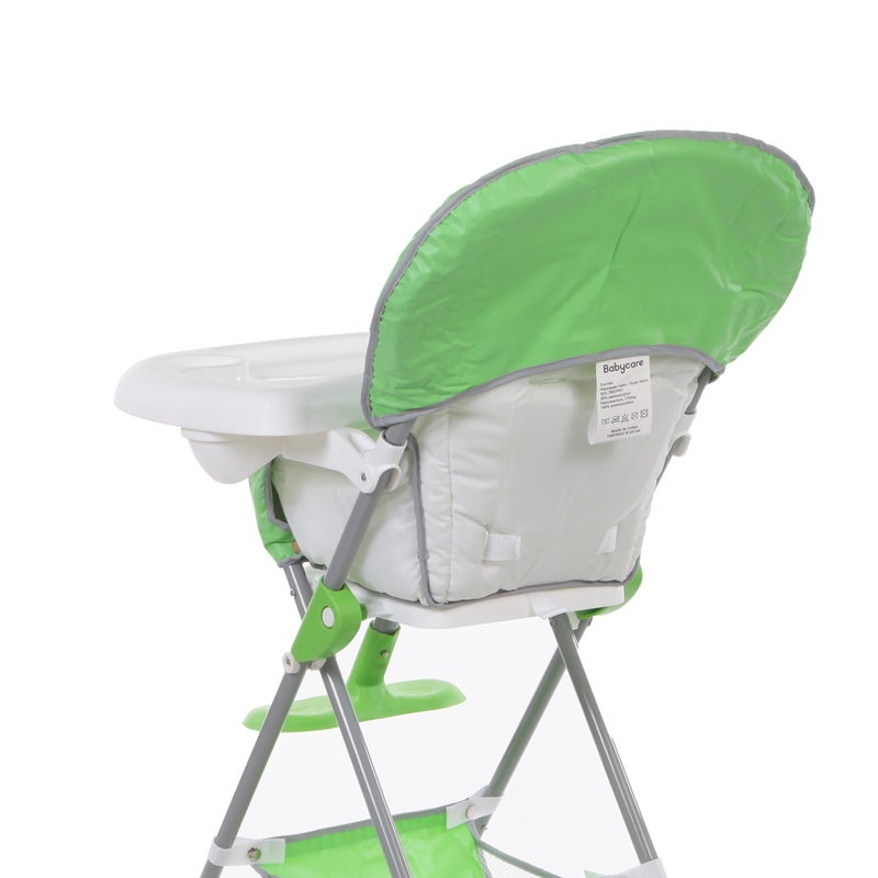 Детский стульчик для кормления Baby Care – Tea Time, зеленый  