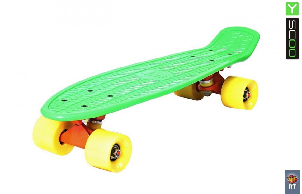 Скейтборд 3-13 Penny board RT 22 Classic green  