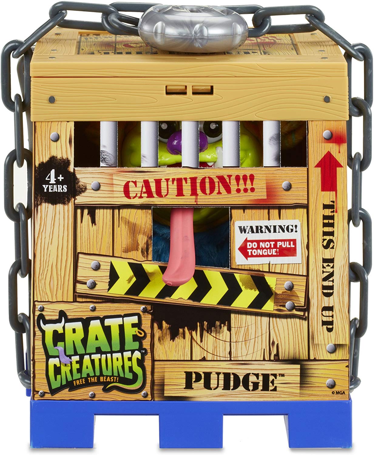 Интерактивная игрушка Crate Creatures - Монстр Падж, свет и звук  