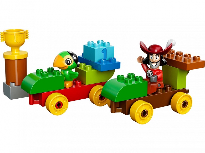Lego Duplo. Джейк. Гонки на пляже