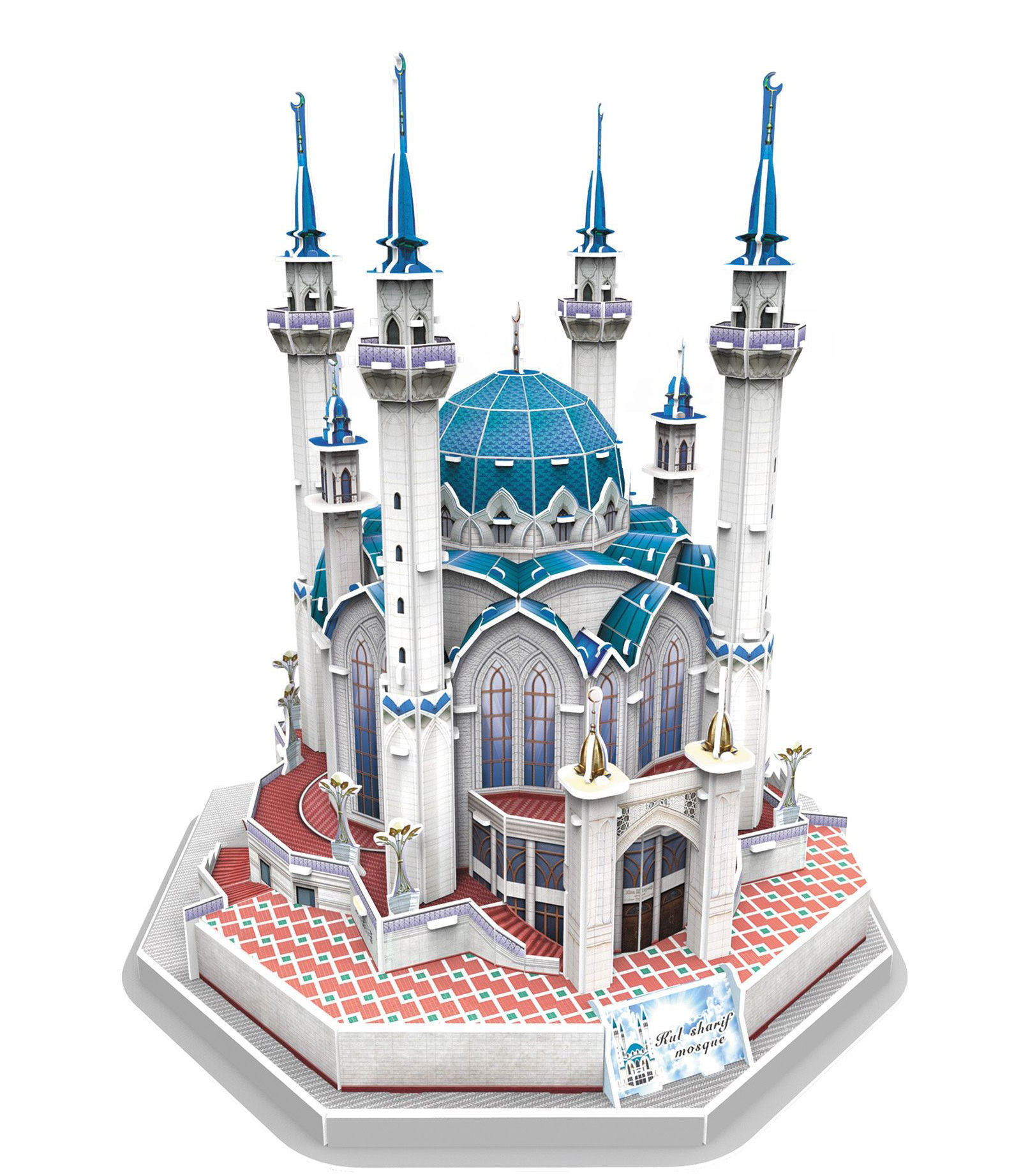 3D пазл - Мечеть Кул Шариф, Россия  