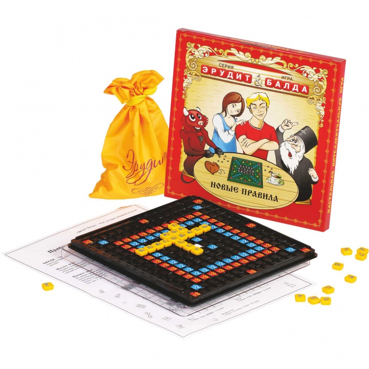 Игра настольная - Эрудит Балда Игра настольная - Эрудит БалдаРазвивающие<br>Игра настольная - Эрудит Балда<br>