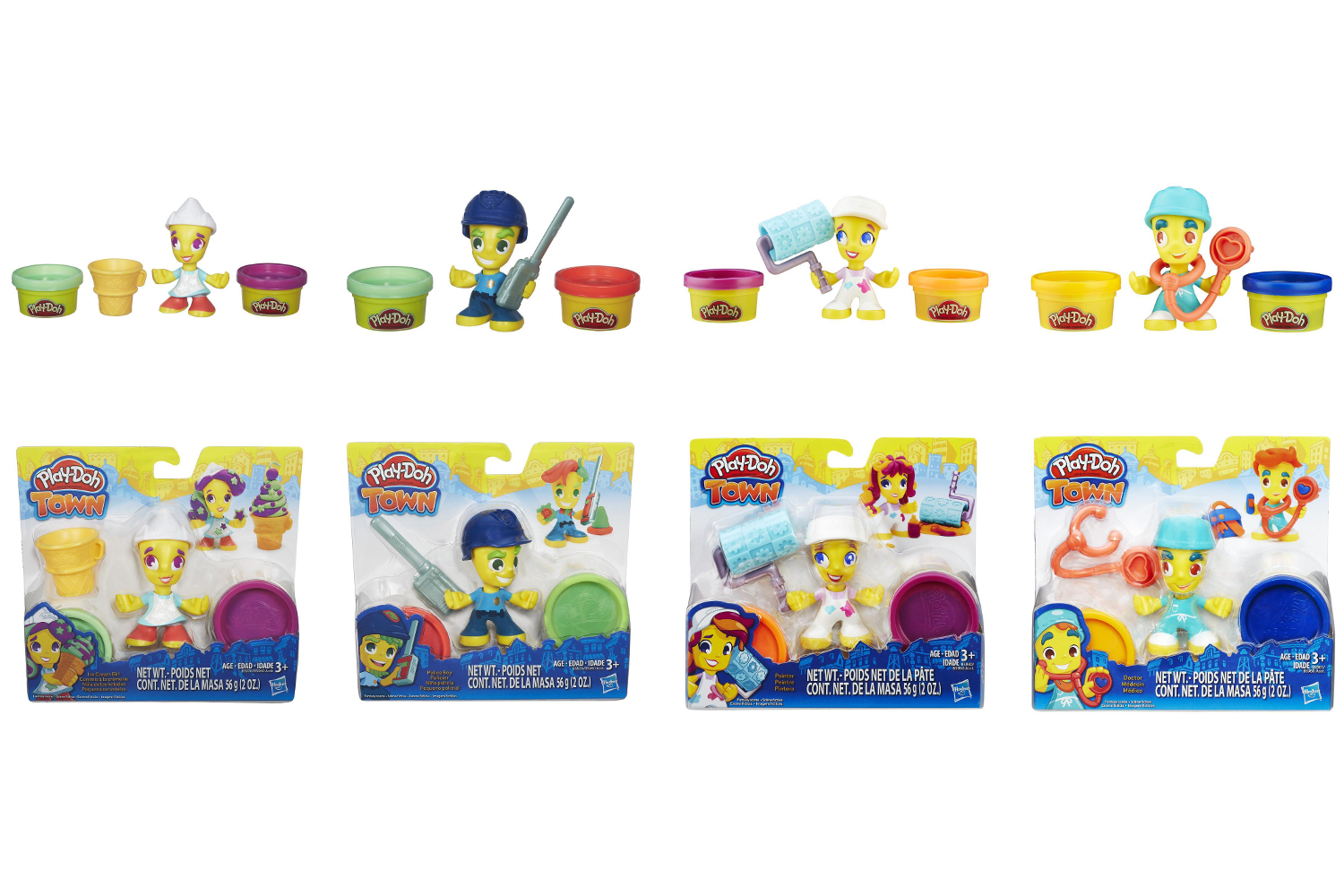 Play-Doh. Игровой набор «Фигурки» из серии Город Play-Doh. Игровой набор «Фигурки» из серии ГородПластилин Play-Doh<br>Play-Doh. Игровой набор «Фигурки» из серии Город<br>