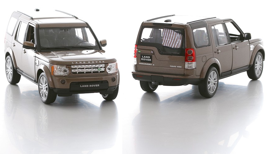 Машинка Land Rover Discovery 4, масштаб 1:24  