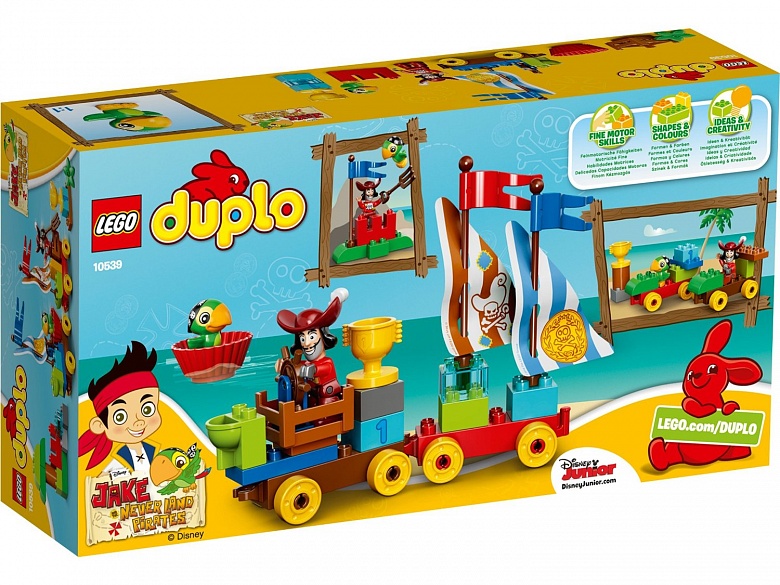 Lego Duplo. Джейк. Гонки на пляже