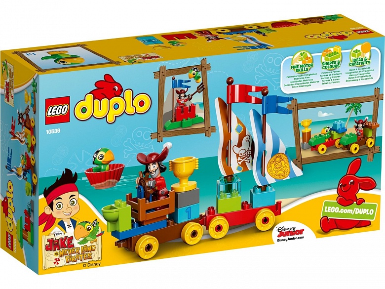 Lego Duplo. Джейк. Гонки на пляже  