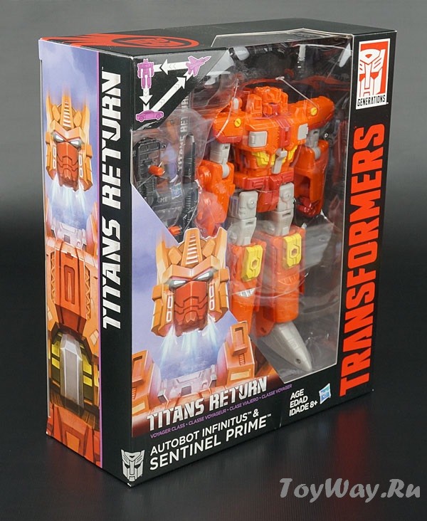 Titans Return. Трансформер Sentinel Prime, серия Войны Титанов  