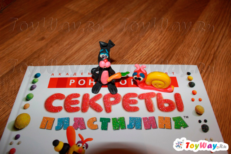 Книга «Секреты пластилина» Р. Орен из серии «Академия дошколят»