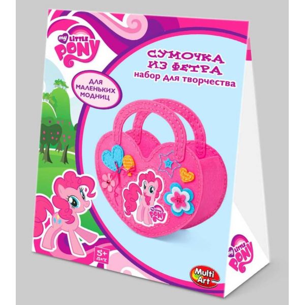 Набор дл творчества - My Little Pony - Сделай сумочку из фетра Набор дл творчества - My Little Pony - Сделай сумочку из фетраМо маленька пони (My Little Pony)<br>Набор дл творчества - My Little Pony - Сделай сумочку из фетра<br>