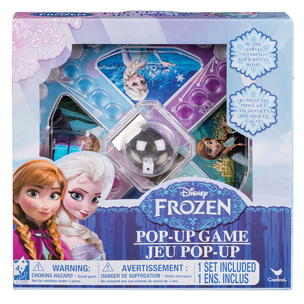 Настольная игра Disney - Холодное Сердце с кубиком и фишками  
