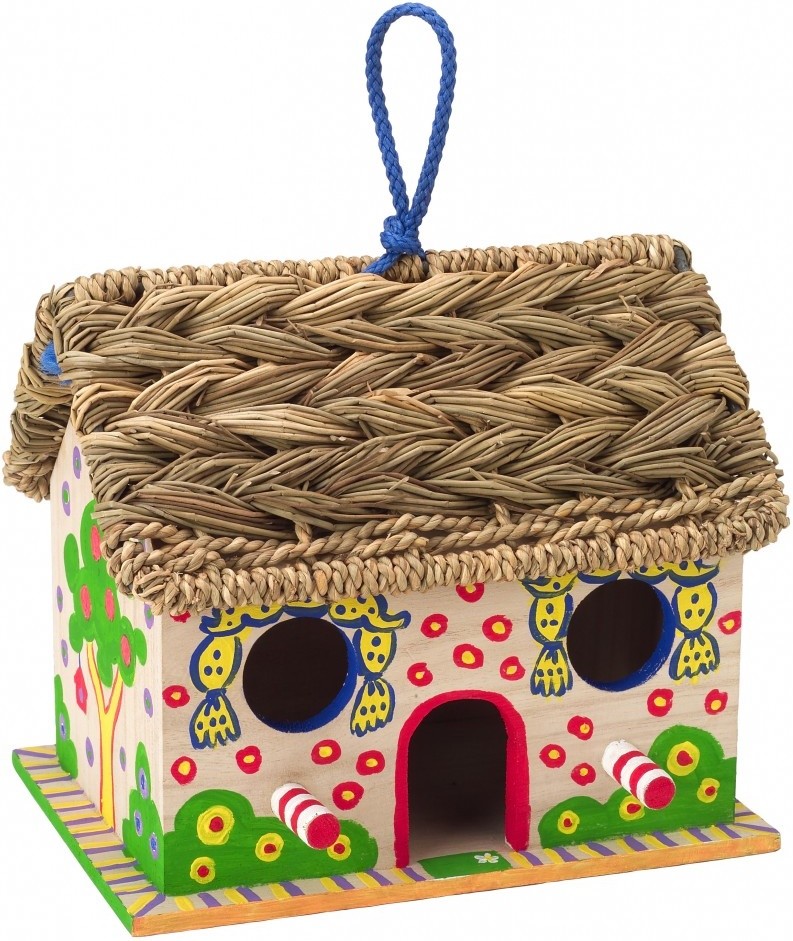 Набор для декора деревянного домика для птиц - Дом, милый дом, от 5 лет  
