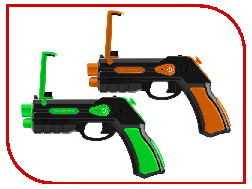 Интерактивное оружие AR Blaster, соединение по Bluetooth, несколько цветов   