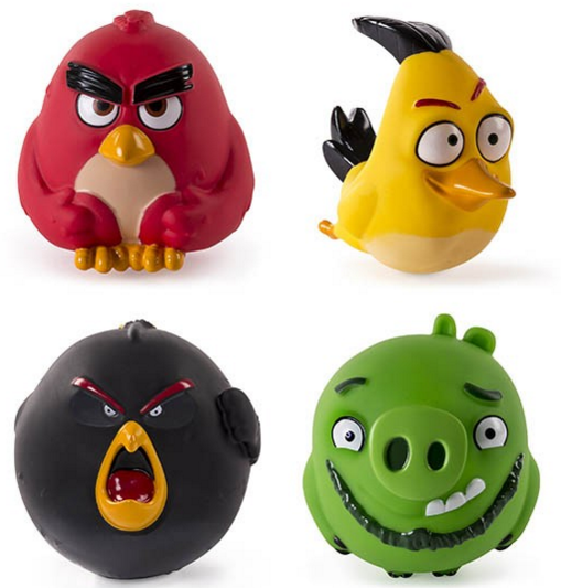 Игрушка из серии «Angry Birds» - набор из 4 сердитых птичек Игрушка из серии «Angry Birds» - набор из 4 сердитых птичекAngry Birds<br>Игрушка из серии «Angry Birds» - набор из 4 сердитых птичек<br>