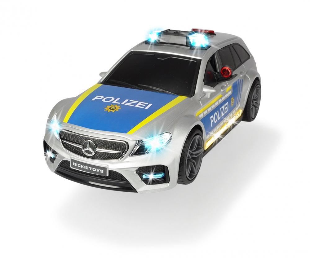 Моторизированная машина - Полицейский универсал Mercedes-AMG E43, 30 см, масштаб 1:16, свет, звук  