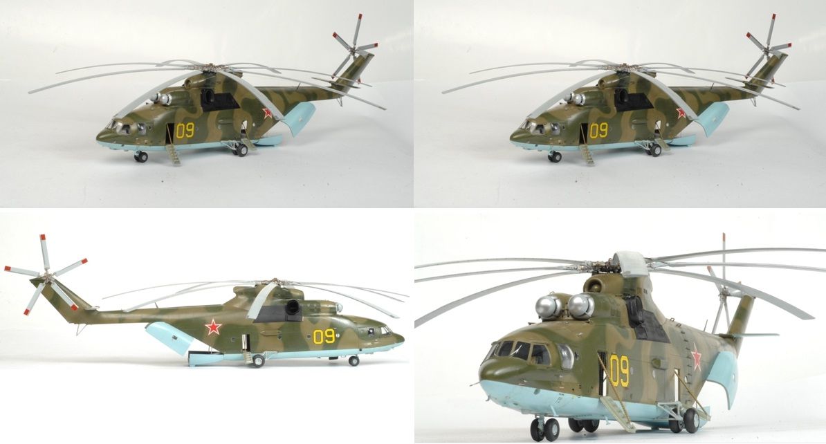 Подарочный набор. Модель для склеивания -Вертолёт Ми-26  