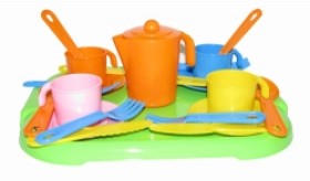 Детский игрушечный набор посуды Анюта 