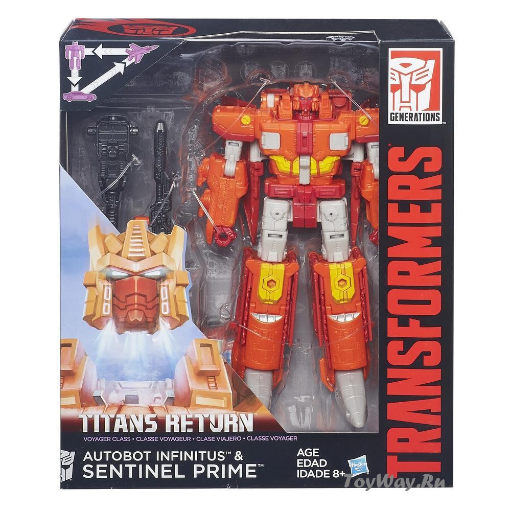 Titans Return. Трансформер Sentinel Prime, серия Войны Титанов  