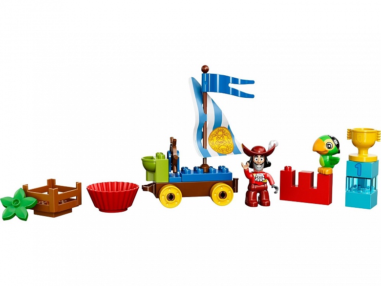 Lego Duplo. Джейк. Гонки на пляже