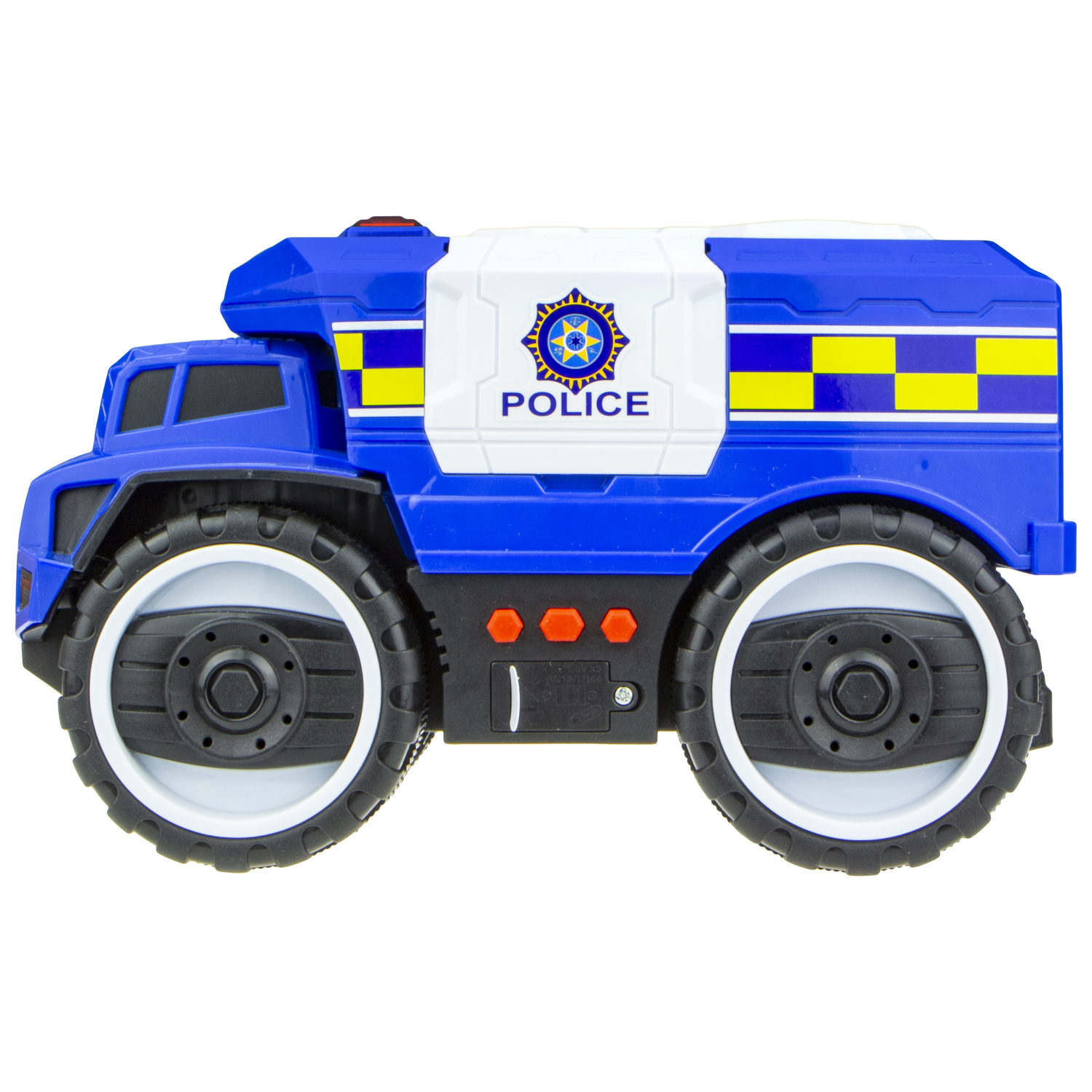 Фрикционный грузовик - Экстренные службы. Полиция, 20 см, свет и звук  