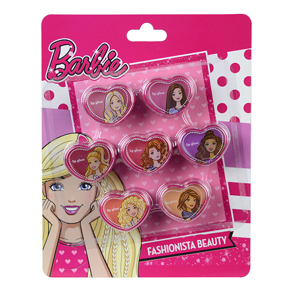 Игровой набор детской декоративной косметики для губ – Barbie  
