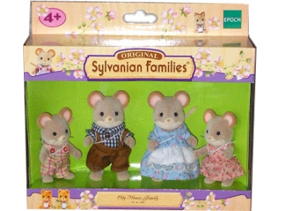 Sylvanian Families. Семья городских мышей  