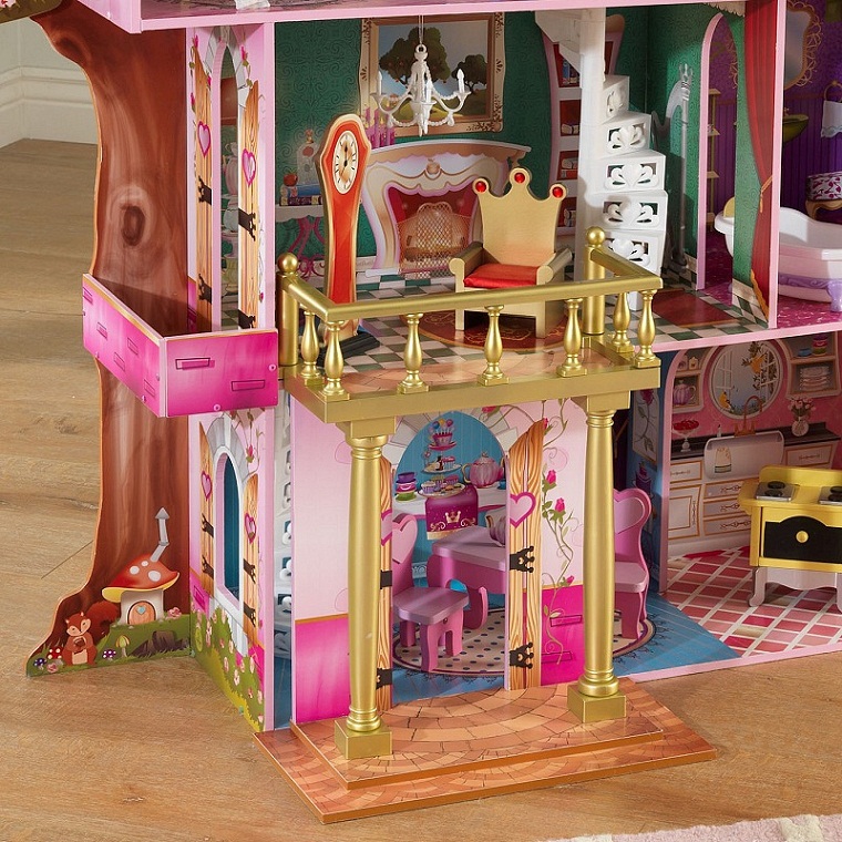 Замок-дом для кукол Winx и Ever After High - Книга Сказок  с мебелью  