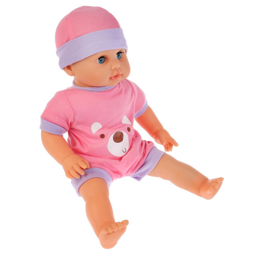 Интерактивная кукла - Настенька, 40 см с набором доктора, 6 функций, 10 потешек  