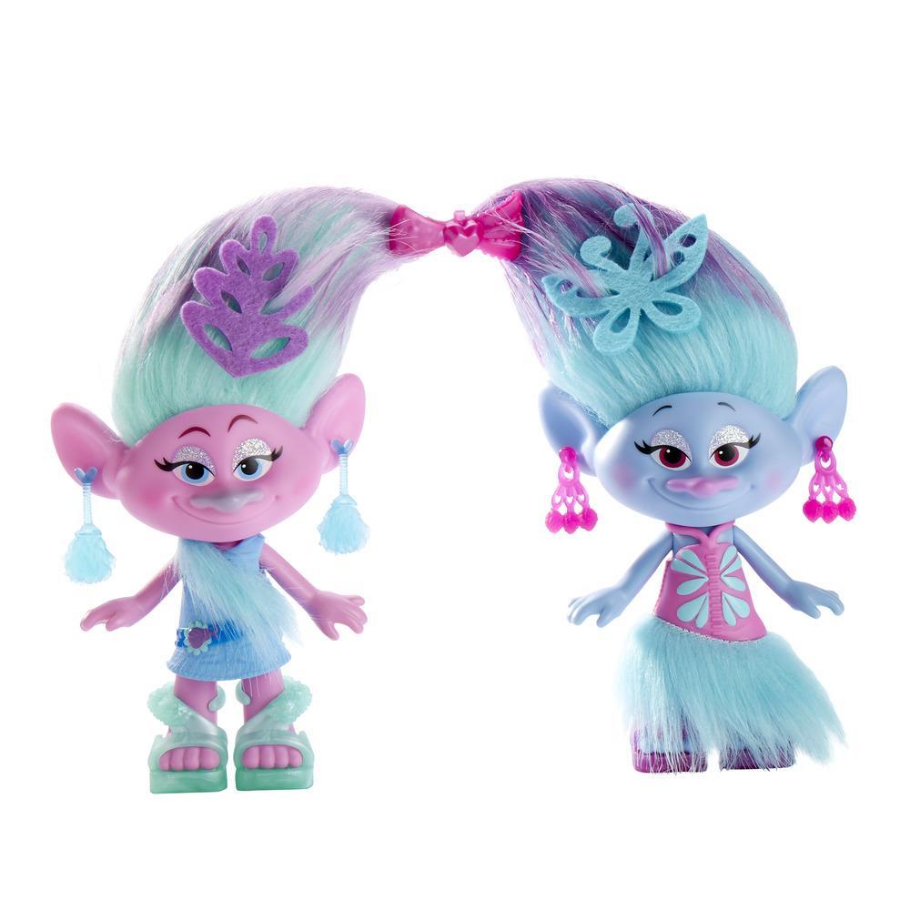 Коллекционные фигурки Trolls - Модные близнецы  