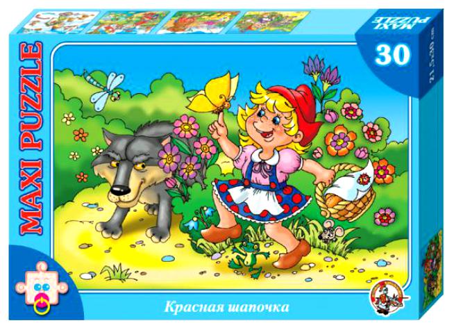 Макси-пазл «Красная шапочка» Макси-пазл «Красная шапочка»Пазлы для малышей<br>Макси-пазл «Красная шапочка»<br>