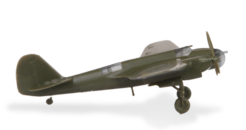 Модель сборная - Советский скоростной бомбардировщик СБ-2