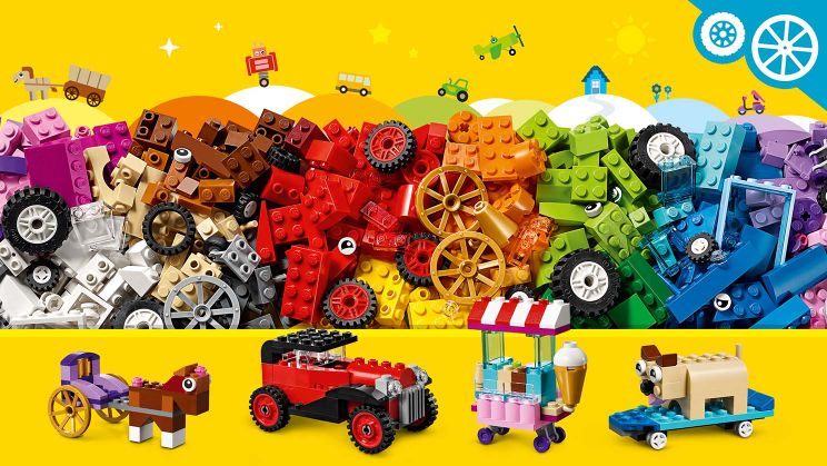 Конструктор Lego Classic - Модели на колесах  
