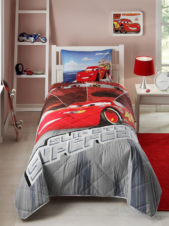 Детское покрывало, 1,5 спальное Cars Face Movie Детское покрывало, 1,5 спальное Cars Face MovieДетские покрывала и пледы<br>Детское покрывало, 1,5 спальное Cars Face Movie<br>