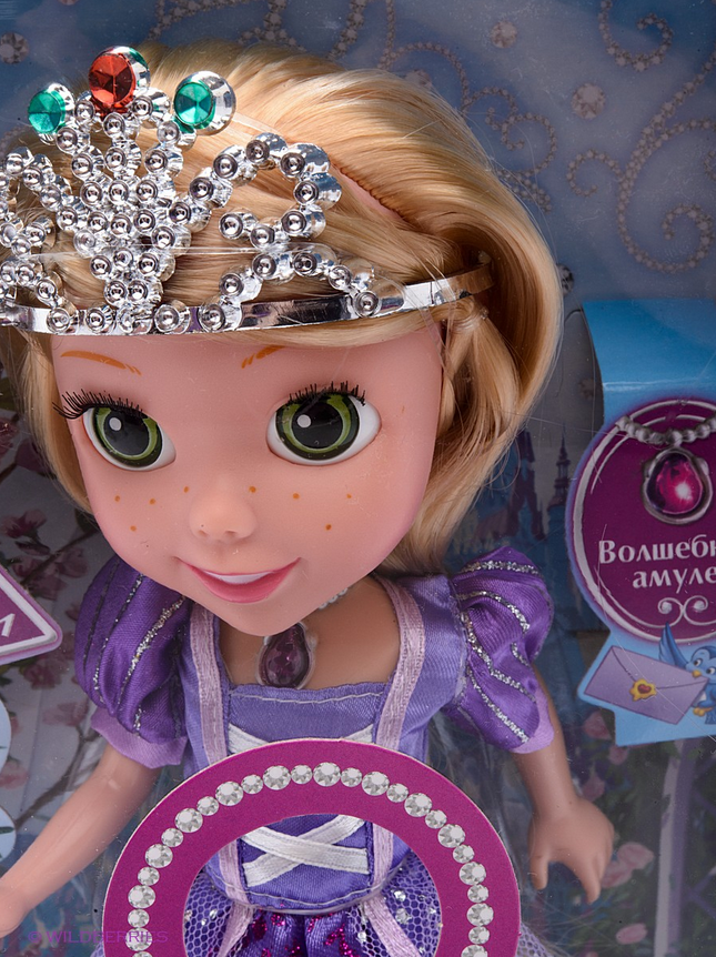Кукла Disney Princess – Рапунцель, со светом и звуком, 25 см  