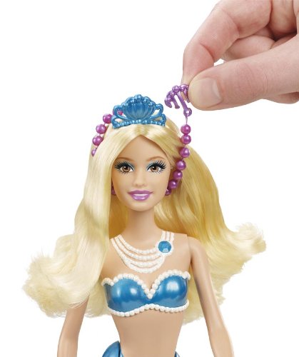 Кукла Барби - Жемчужная принцесса с голубым хвостом серии Русалочки-подружки  