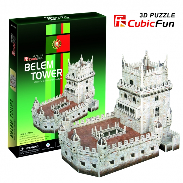 3D puzzles. Пазлы объёмные. Башня Белен 3D puzzles. Пазлы объёмные. Башня БеленПазлы объёмные 3D<br>3D puzzles. Пазлы объёмные. Башня Белен<br>