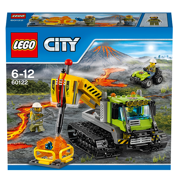 Lego City. Вездеход исследователей вулканов