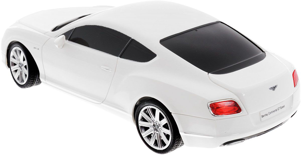 Машина на р/у - Bentley Continental GT speed, белый, 1:24  