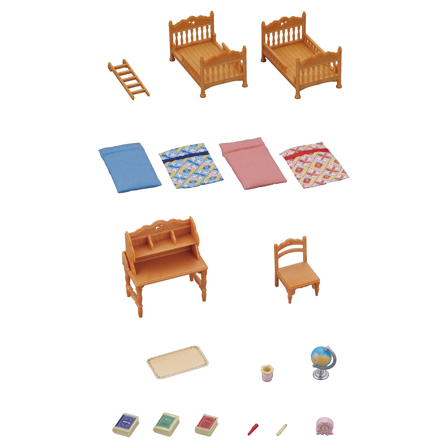 Игровой набор из серии Sylvanian Families - Детская комната с двухэтажной кроватью  