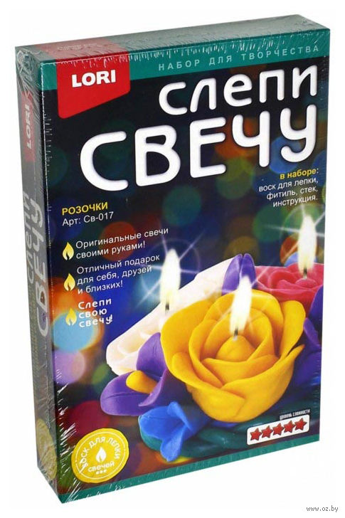 Слепи свечу - Розочки Слепи свечу - РозочкиСоздание гелевых свечей<br>Слепи свечу - Розочки<br>