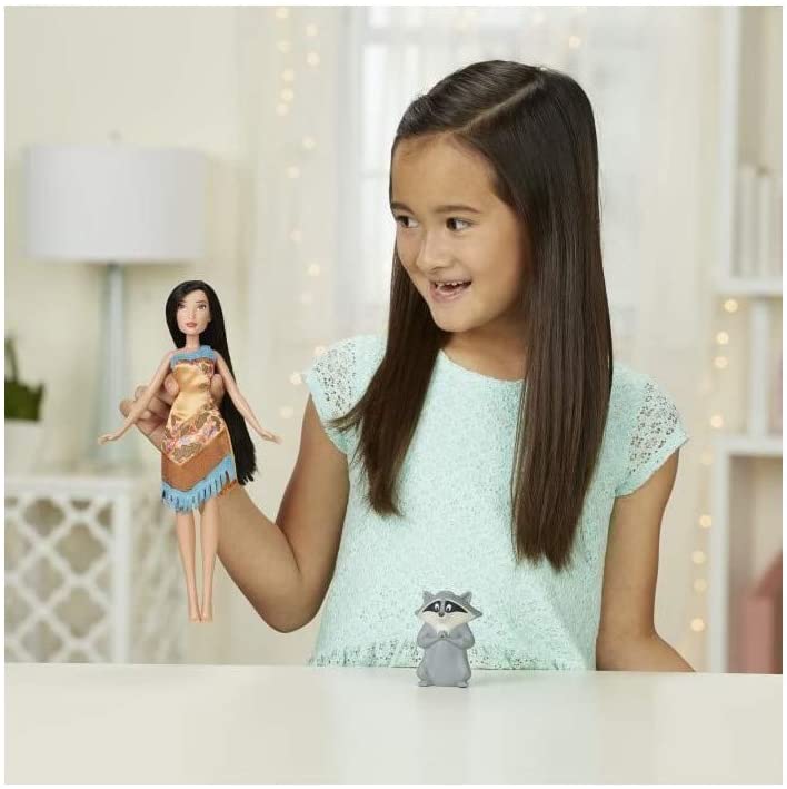 Кукла Покахонтас  с Мико Disney Princess водная тематика  