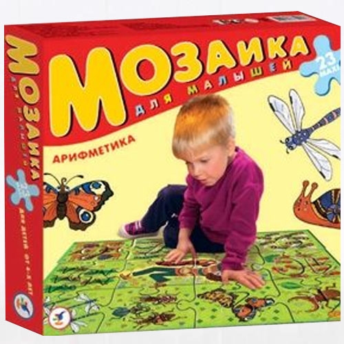 Большая мозаика Арифметика Большая мозаика АрифметикаПазлы для малышей<br>Большая мозаика Арифметика<br>