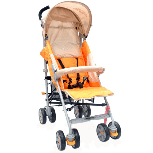 Коляска трость Polo 107, Light Orange Коляска трость Polo 107, Light OrangeДетские коляски Capella Jetem, Baby Care<br>Коляска трость Polo 107, Light Orange<br>