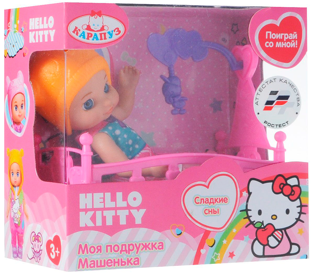 Кукла Hello Kitty – Моя подружка Машенька, 12 см с аксессуарами  